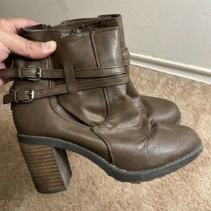 Diba Boots Women’s 9M Authentic Leather Brown